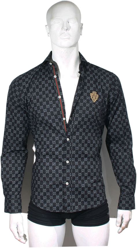 flannels gucci dress|gucci dress shirts for men.